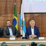 Governadores de direita durante anúncio do 'Consórcio da Paz' | Foto: YouTube/Reprodução