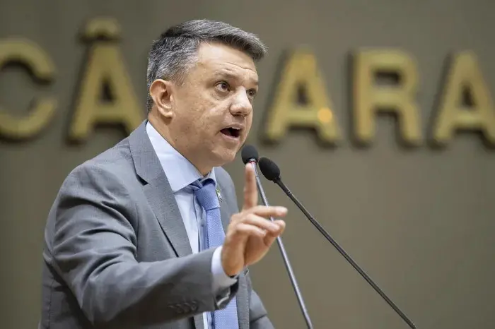 O vereador Coronel Ustra (PL) | Foto: Reprodução/Câmara de Porto Alegre