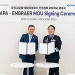 coreia do sul embraer acordo cooperação