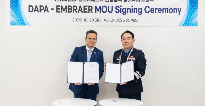 coreia do sul embraer acordo cooperação