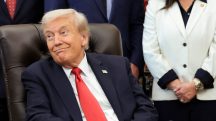 O presidente dos Estados Unidos (EUA), Donald Trump, na Casa Branca, em Washington, D.C.