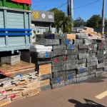 Polícia encontrou tabletes de drogas durante operação na rodovia Castello Branco | Foto: Agência SP/Divulgação