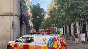 Desabamento parcial em obra em Madri deixa 3 feridos