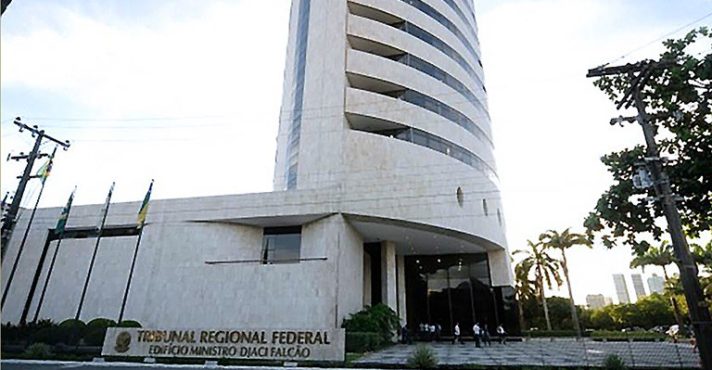 Fachada do Tribunal Regional Federal da 5ª Região | Foto: Reprodução