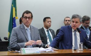 O relator da LDO, deputado federal Gervásio Maia (PSB - PB) e o senador Efraim Filho (UNIÃO-PB) I Foto: Renato Araújo/Câmara dos Deputados