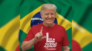 A conversa entre Lula e Trump durou cerca de 45 minutos e terminou sem acordo sobre as tarifas de 50% impostas por Washington a produtos brasileiros | Foto: Reprodução/Instagram/DilmaDebochada