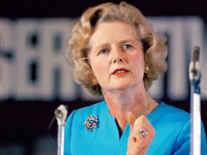 Margaret Thatcher, primeira-ministra do Reino Unido entre 1979 e 1990 | Foto: Reprodução/Redes sociais