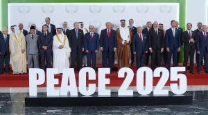 Donald Trump se reúne com líderes mundiais no Egito, depois da libertação dos reféns do Hamas - 13/10/2025 | Foto: Reprodução/Redes sociais