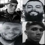 Marcus Vinícius Cardoso de Carvalho, Rodrigo Velloso Cabral, Cleiton Serafim Gonçalves e Heber Carvalho da Fonseca foram mortos durante operação contra o crime organizado no Rio de Janeiro | Foto: Reprodução