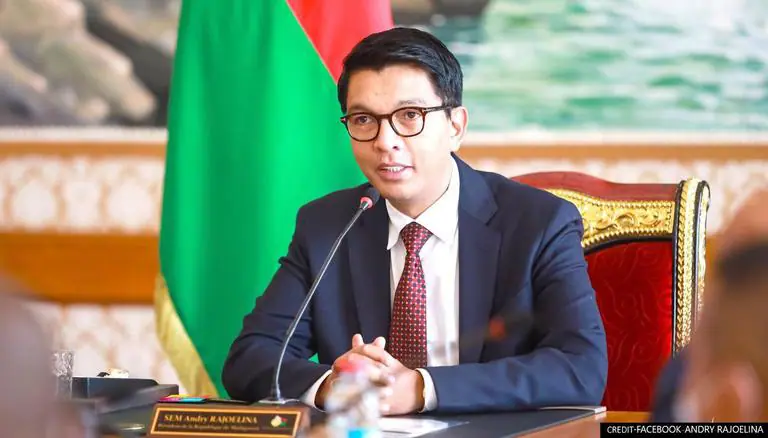 Andry Rajoelina, presidente de Madagascar | Foto: Divulgação