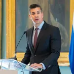 Santiago Peña, presidente do Paraguai | Agéncia IP/Divulgação