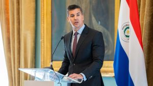 Santiago Peña, presidente do Paraguai | Agéncia IP/Divulgação