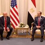 Presidente do Egito agradece Trump: 'fez um excelente trabalho na Faixa de Gaza'