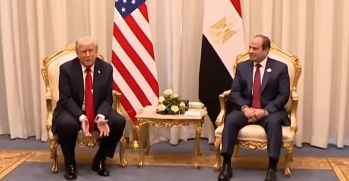 Presidente do Egito agradece Trump: 'fez um excelente trabalho na Faixa de Gaza'