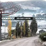 Portal de Urupema, a cidade mais fria do Brasil | Foto: Marleno Muniz Farias/Divulgação Urupema