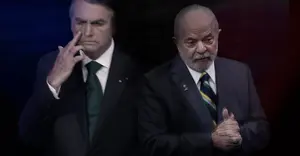 Jair Bolsonaro e Luiz Inácio Lula da Silva