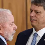 O presidente Luiz Inácio Lula da Silva e o governador de São Paulo, Tarcísio de Freitas | Foto: Marcelo Camargo/Agência Brasil