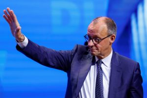 O chanceler alemão Friedrich Merz | Foto: REUTERS/Heiko Becker
