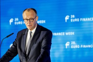 O chanceler alemão Friedrich Merz | Foto: REUTERS/Heiko Becker