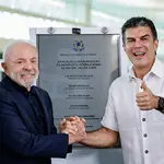 Presidente da República, Luiz Inácio Lula da Silva, durante visita e inauguração das obras de modernização do Aeroporto Internacional de Belém
