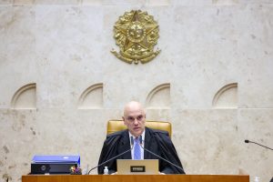 O ministro Alexandre de Moraes, do STF