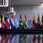 Bandeiras de países do Mercosul