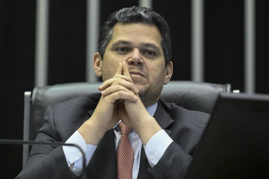 O presidente do Senado Federal, senador Davi Alcolumbre (União-AP)