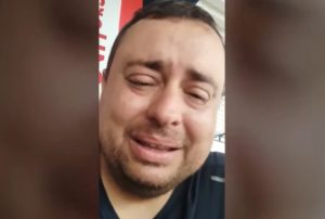 Lucas Munhoz lamenta a morte de Beatriz durante assalto | Foto: Reprodução/Redes sociais