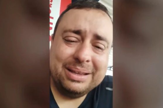 Lucas Munhoz lamenta a morte de Beatriz durante assalto | Foto: Reprodução/Redes sociais