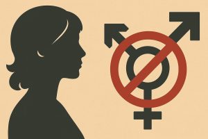 A militante é investigada porque, em publicações nas redes sociais, afirmou que mulheres trans não seriam mulheres | Foto: Divulgação/Oeste | Imagem criada com o auxílio de inteligência artificial