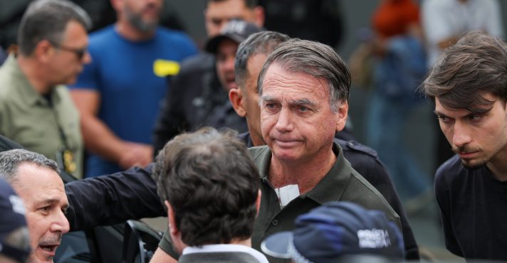 Ex-presidente Jair Bolsonaro foi preso neste sábado, 22 | Foto: Fabio Rodrigues-Pozzebom/Agência Brasil