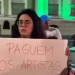 Vestidos de animais, os artistas se apresentaram em um espetáculo cronoecológico que marcou o começo da COP30 | Foto: Reprodução/Redes sociais