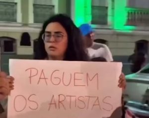 Vestidos de animais, os artistas se apresentaram em um espetáculo cronoecológico que marcou o começo da COP30 | Foto: Reprodução/Redes sociais