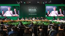 Evento da Pré-COP30, que começa nesta segunda-feira, 10, e busca avançar sobre as metas de proteção do clima | Foto: Marcelo Camargo/Agência Brasil