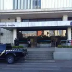 Agentes da PF visitam sede do BRB, em Brasília | Foto: José Cruz/Agencia Brasil