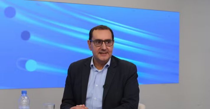 O prefeito de São José dos Campos (SP), Anderson Farias (PSD): risco de cassação | Foto: Reprodução/TV Globo