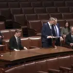 Votação na Câmara dos Representantes dos EUA | Foto: Reprodução/Twitter/X