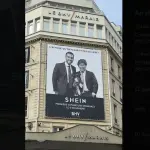 Loja da Shein em Paris, capital da França