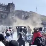 Manifestação no México | Foto: Reprodução/Redes sociais