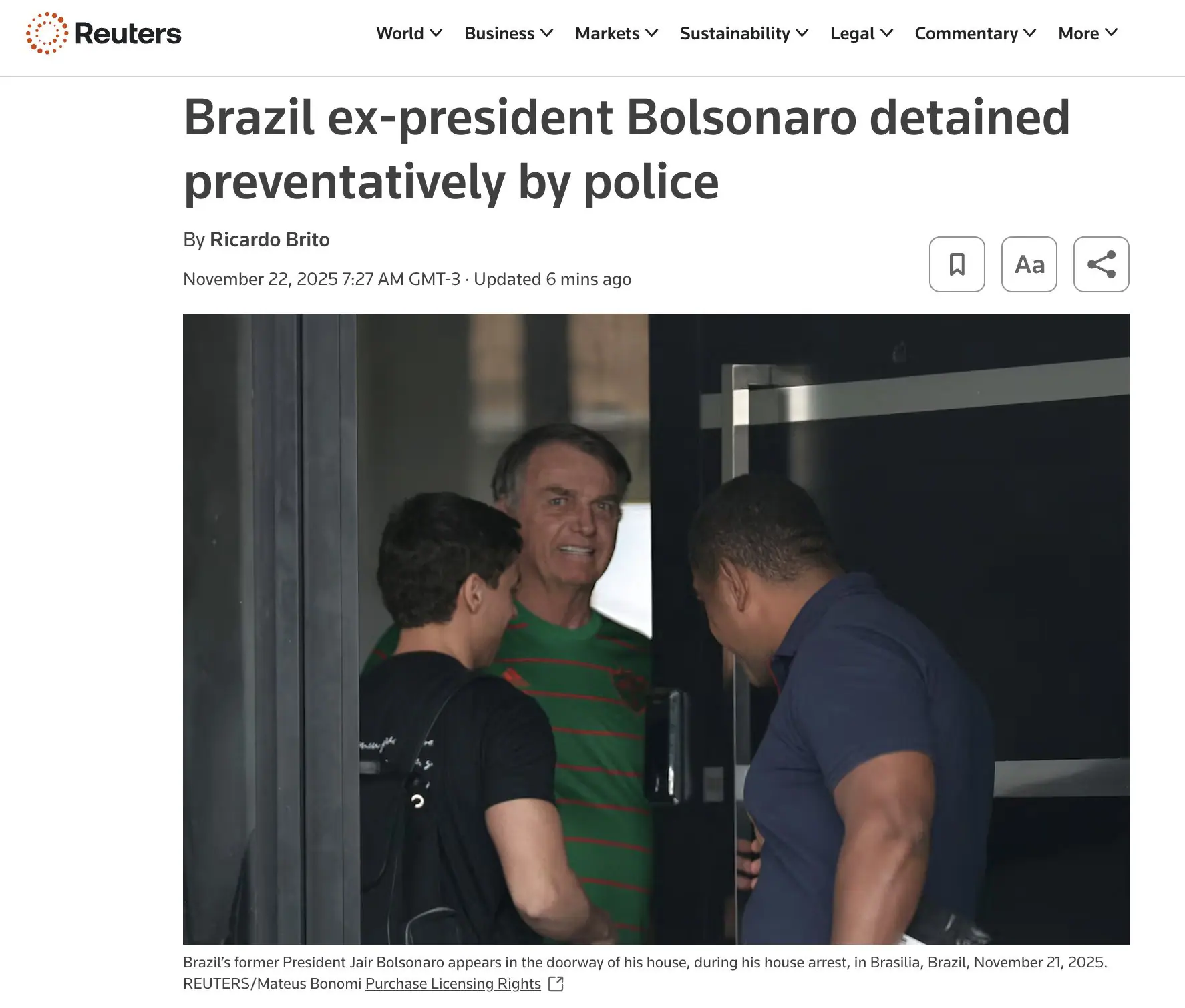 Prisão Bolsonaro