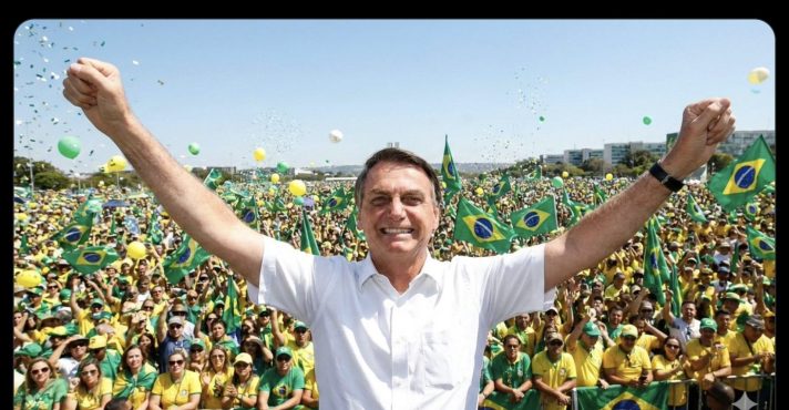 O ex-presidente Jair Bolsonaro está preso em Brasília