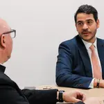Jorge Messias em reunião com a CNBB