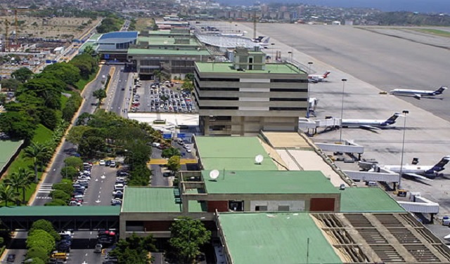 Aeroporto Caracas Venezuela voos cancelados