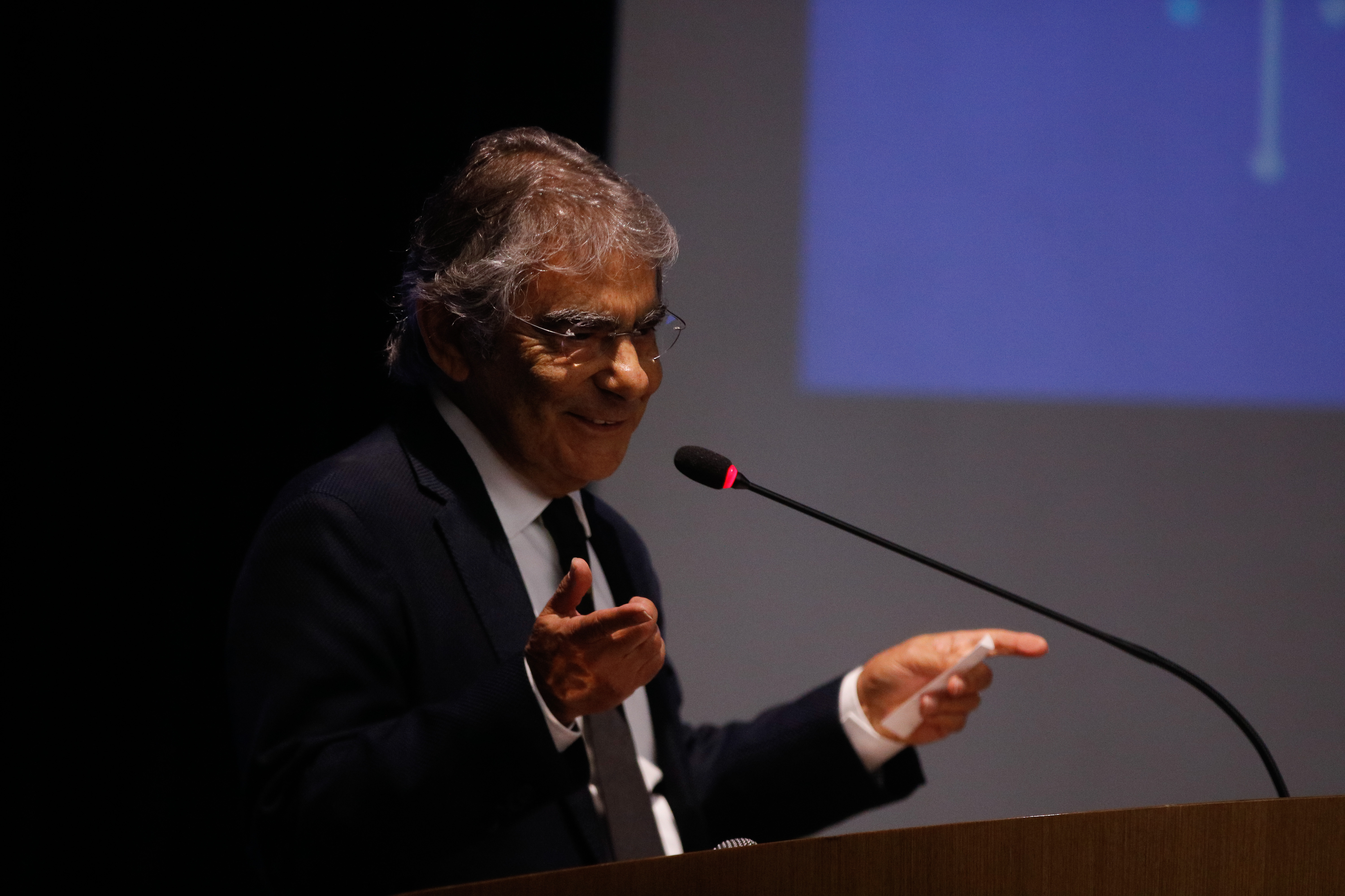O jurista e ex-ministro do Supremo Tribunal Federal (STF), Carlos Ayres Britto, durante abertura da 6ª edição Petrobras em Compliance, no edifício sede da empresa, no centro do Rio de Janeiro | Foto: Tomaz Silva/Agência Brasil