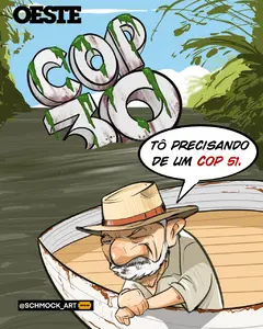Charge da semana — 14/11/2025 | Foto: Schmock/Revista Oeste
