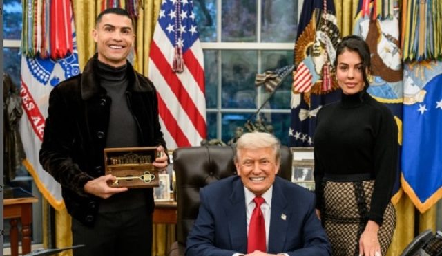 Cristiano Ronaldo, Trump e Georgina