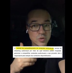 Em vídeo no Twitter/X, Dallagnol destaca trecho que aborda manobras para instauração de censura nas plataformas digitais | Foto: Reprodução/Twiiter/X/@deltamd