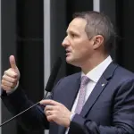 Guilherme Derrite, relator do PL Antifacção na Câmara | Foto: Bruno Spada/Câmara dos Deputados