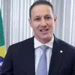 Guilherme Derrite (PP/SP), durante vídeo em que critica a postura da Polícia Federal | Foto: Reprodução/@DerriteSP