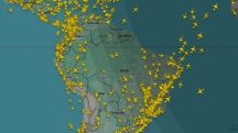 As ações dos Estados Unidos na costa da Venezuela visam a combater o envio de cocaína para o território norte-americano | Foto: Reprodução/FlightRadar